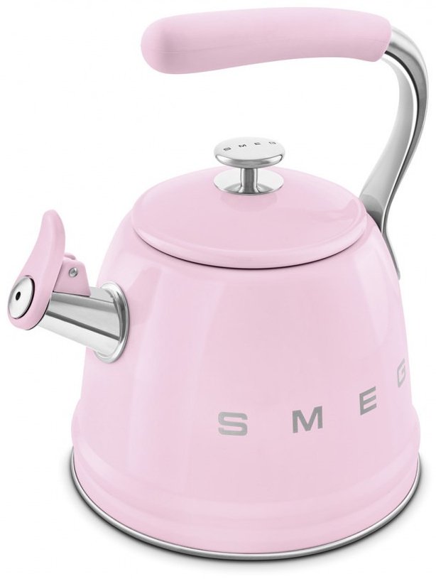 Smeg чайник WKF01PK 2.3 л, нержавеющая сталь купить,NaN