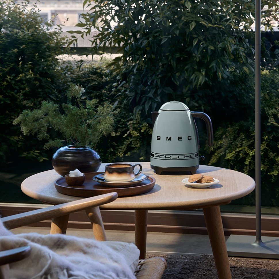 Электрочайник Smeg KLF03PSGEU зеленый купить,NaN