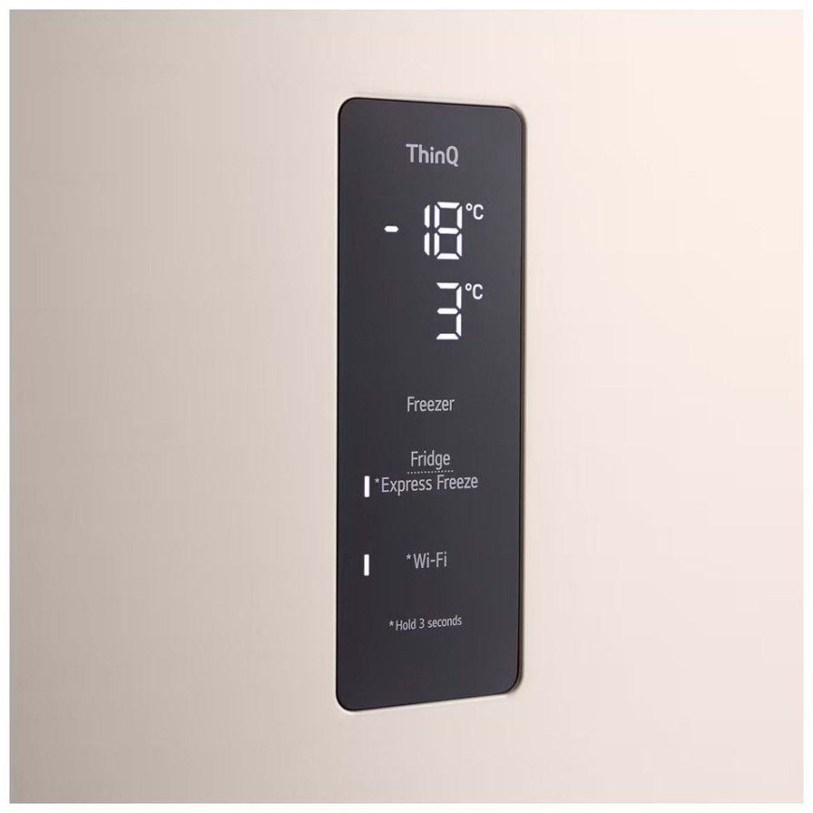 Холодильник LG GR-B922FEBM бежевый купить,NaN