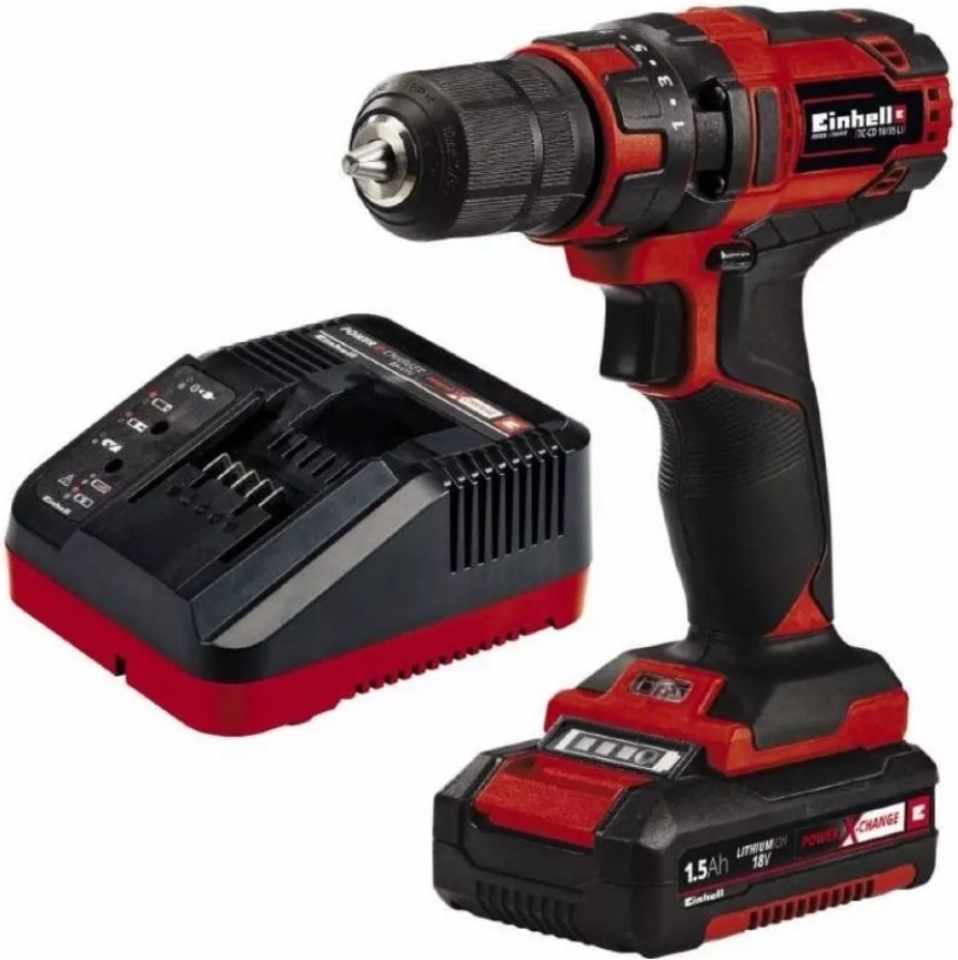 Аккум. Шуруповерт Einhell TC-CD 18/35 Li (1x1,5 Ah) (4513914) купить,NaN
