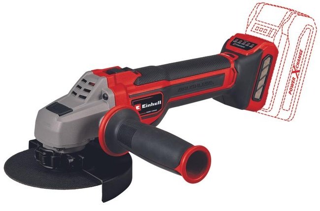 Аккум. Углошлифмашина Einhell TP-AG 18/125 CE Q Li - Solo (4431155) купить,79900