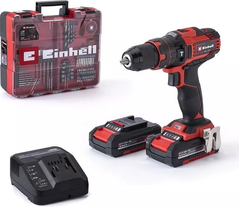 Аккум. Ударный Шуруповерт Einhell TE-CD 18/40 Li-i +64 (2x2,0Ah) (4513992) купить,NaN
