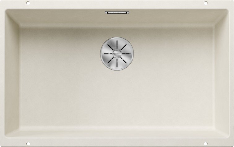Кухонная мойка Blanco Subline 700-U 73х46х19 см, гранит, тон мягкий белый купить,301949