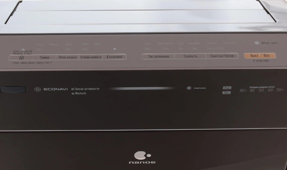 Очиститель - увлажнитель Panasonic F-VXK70R-T коричневый купить,NaN