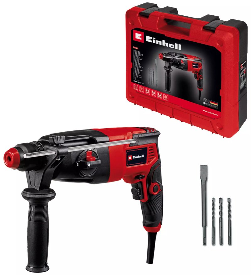 Сетев. Перфоратор SDS-Plus Einhell TC-RH 620 4F Kit (4257992) купить,NaN