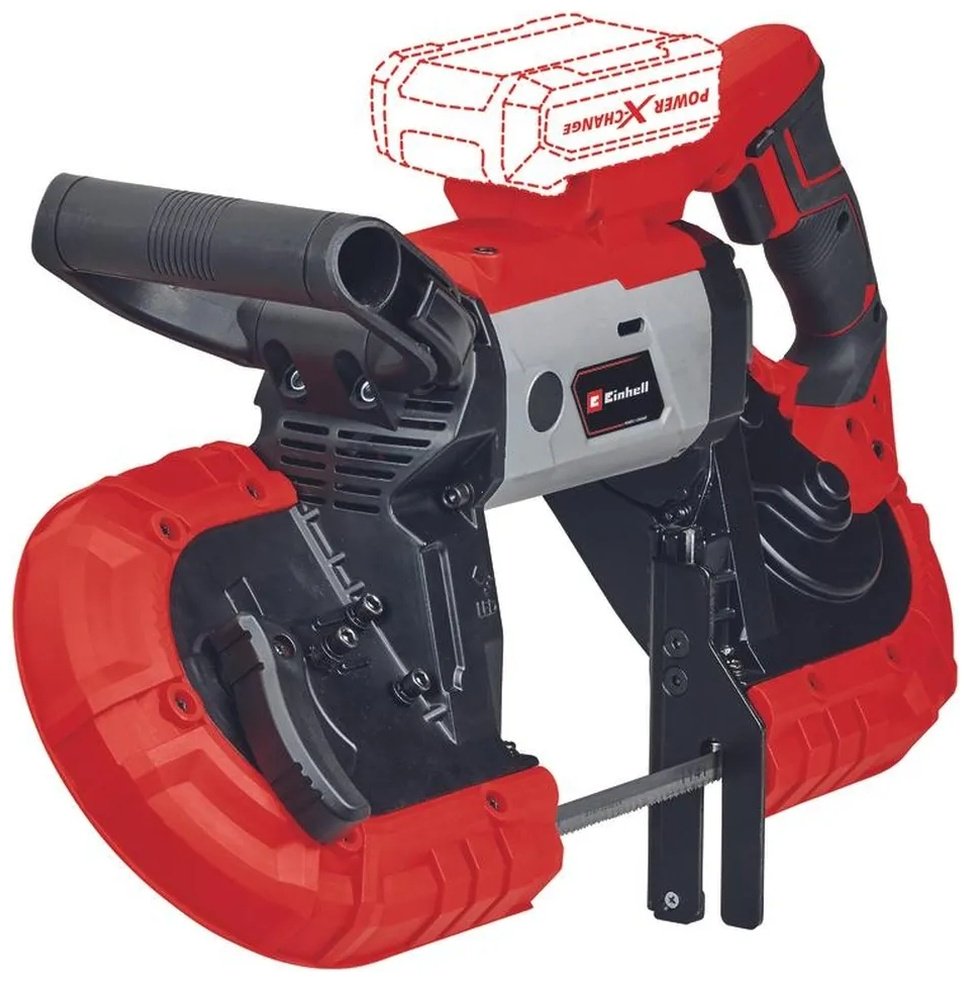 Аккум. Ленточная пила Einhell TE-MB 18/127 Li-Solo (4504216) купить,NaN