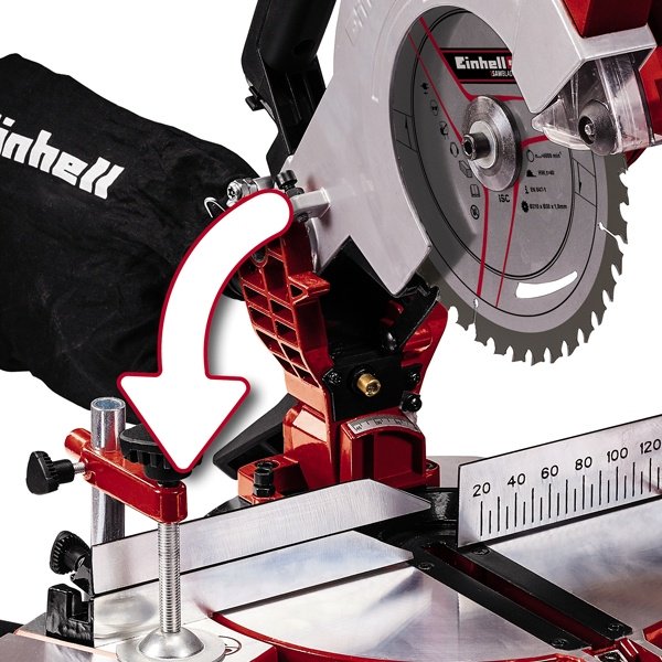 Аккум. Торцовочная пила Einhell TE-MS 18/210 Li-Solo (4300890) купить,NaN