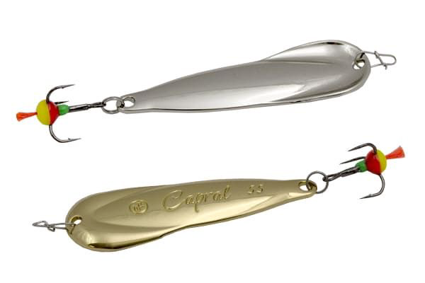 Блесна зимняя Ecopro Capral 65мм 17гр Silver/Gold купить,NaN