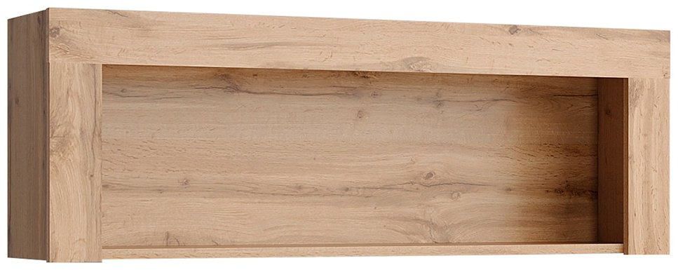 Полка Полка ANREX Мортиз 00031755, ЛДСП, 112.2x23.3x39 см, коричневый купить,NaN