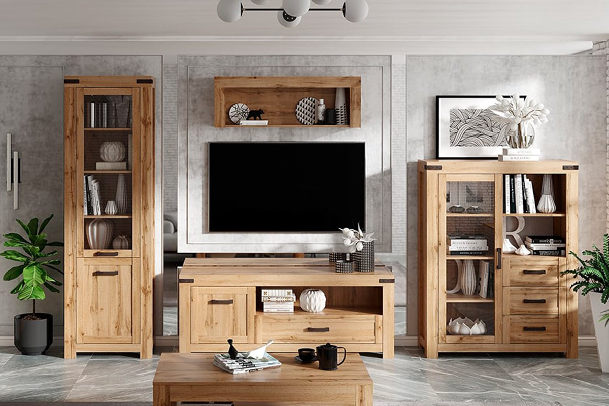 Полка Полка ANREX Мортиз 00031755, ЛДСП, 112.2x23.3x39 см, коричневый купить,NaN