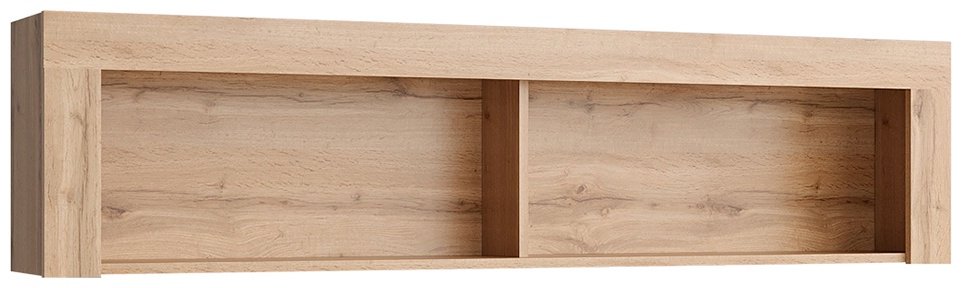 Полка Полка ANREX Мортиз 00031756, ЛДСП, 160.2x23.3x39 см, коричневый купить,NaN