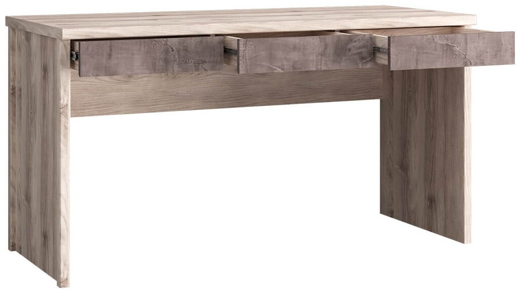 Стол письменный ANREX Джаз 3S, 140.2х60x75 см, коричневый купить,NaN