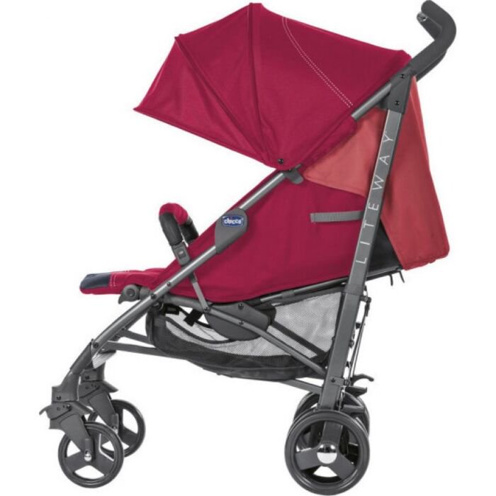 Коляска прогулочная Chicco Lite Way3 Top Red Berry купить,NaN