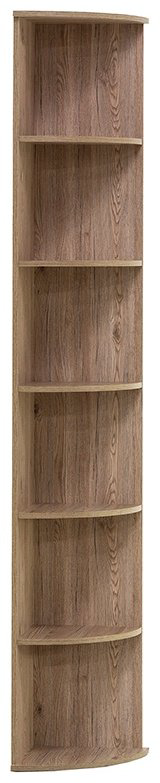 Стеллаж ANREX Оскар 18157 35.1x35.1x217.3см коричневый купить,NaN