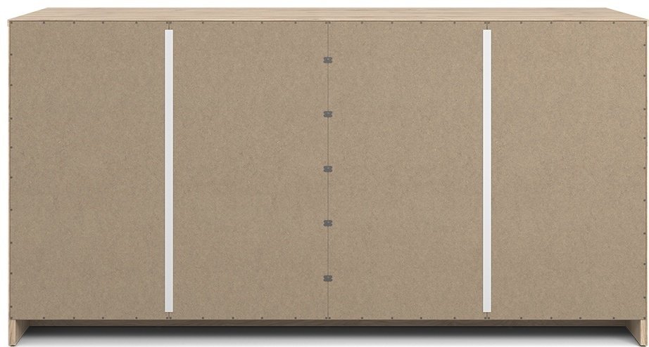 Комод MySTAR Сноули, 150.20x48x77 см, светло-коричневый купить,0
