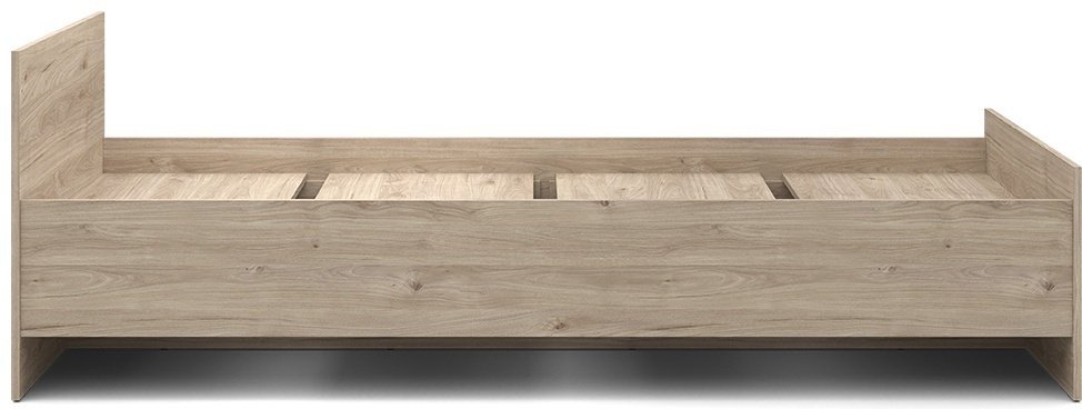 Кровать MyStar Сноули 00042599 90x200см светло-коричневая купить,NaN