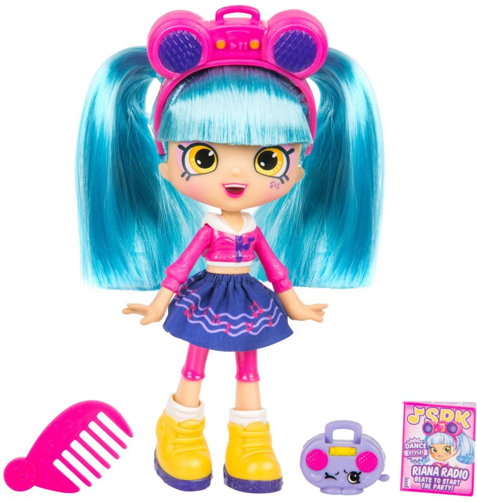 Кукла Moose Shopkins Shoppies Риана Радио 57418 купить,NaN