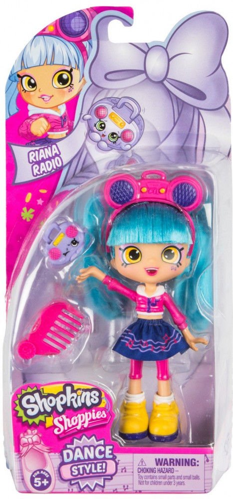 Кукла Moose Shopkins Shoppies Риана Радио 57418 купить,NaN