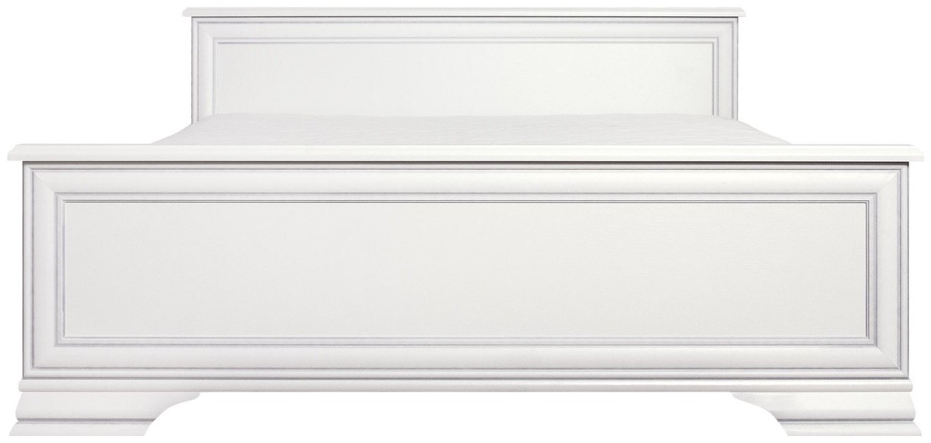 Кровать BRW Кентаки LOZ 160x200см с основанием белая купить,NaN