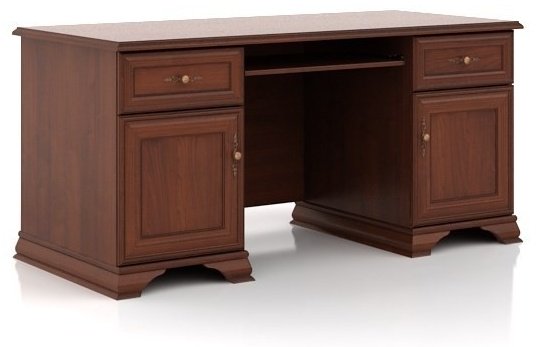 Стол письменный BRW Кентаки, 160х74x78 см, коричневый купить,0