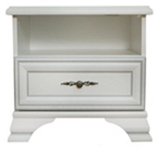 Тумба BRW Брест Кентаки KOM 1S, 54.5x47x41 см, белый