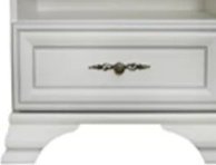 Тумба BRW Брест Кентаки KOM 1S, 54.5x47x41 см, белый купить,0