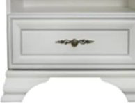 Тумба BRW Брест Кентаки KOM 1S 54.5x47x41см белый купить,63900