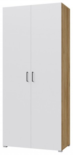 Распашной шкаф Горизонт 00067988, 90x200х47 см, белый, мультиколор
