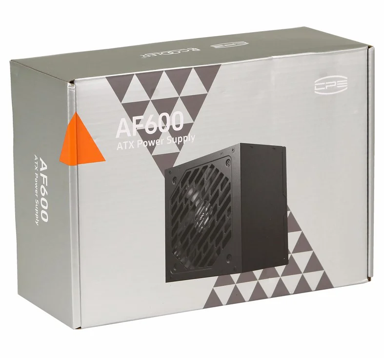 Блок питания PCCooler AF600 P1-AF600-N1HWBK1-EU Black