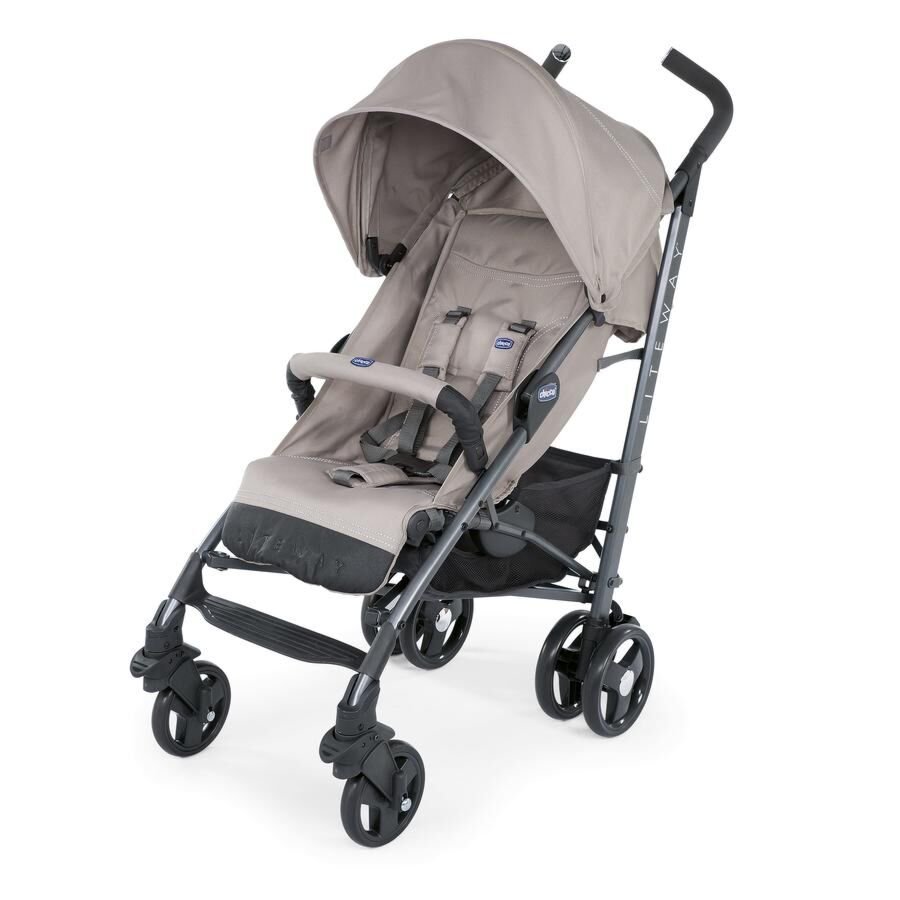 Коляска прогулочная Chicco Lite Way3 Top Dark Beige купить,NaN