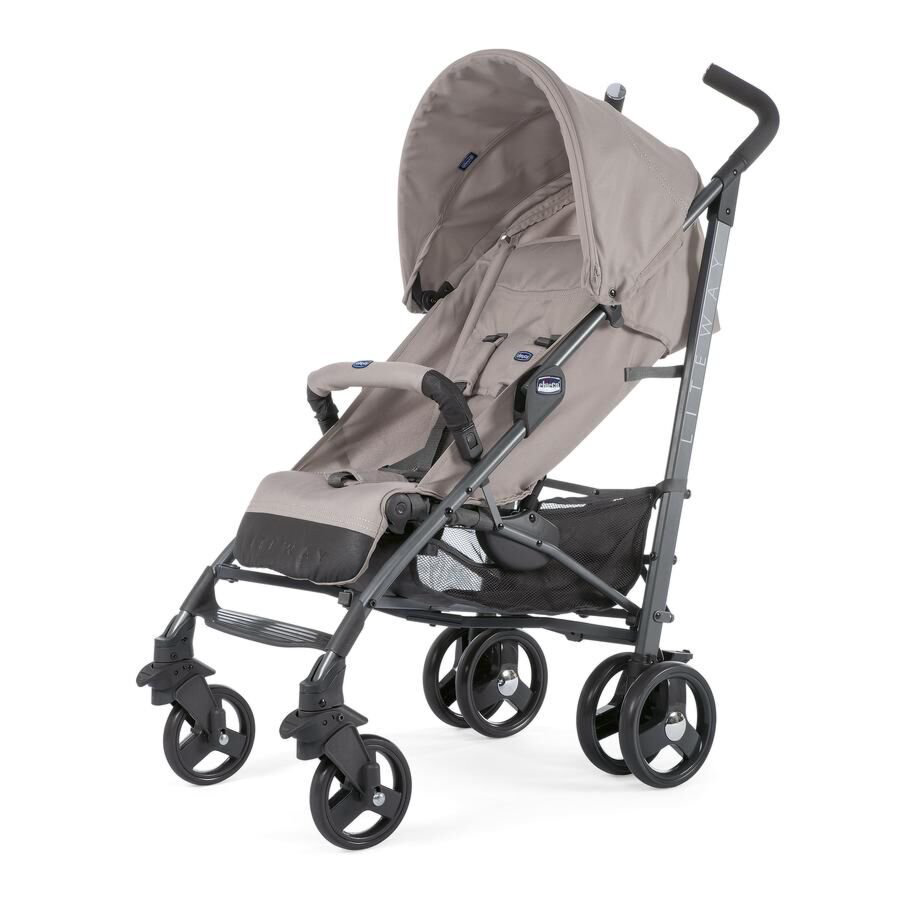 Коляска прогулочная Chicco Lite Way3 Top Dark Beige купить,NaN