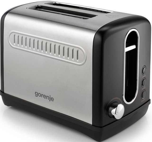 Тостер Gorenje T1100CLBK серый купить,NaN