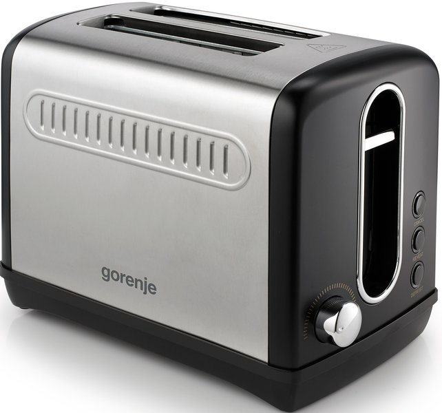 Тостер Gorenje T1100CLBK серый купить,NaN