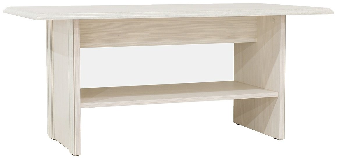 Журнальный столик ANREX классический Тиффани, 110x60x50 см, белый