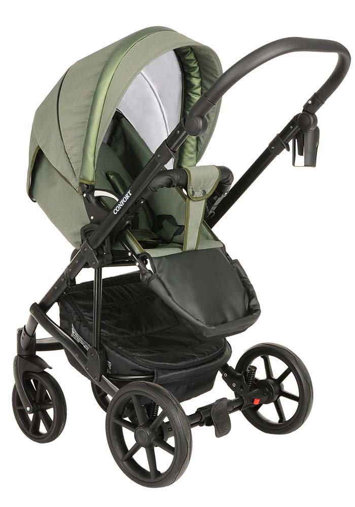 Коляска 2в1  Pituso Confort   Plus  Olive+Leather Olive Metallic купить,0