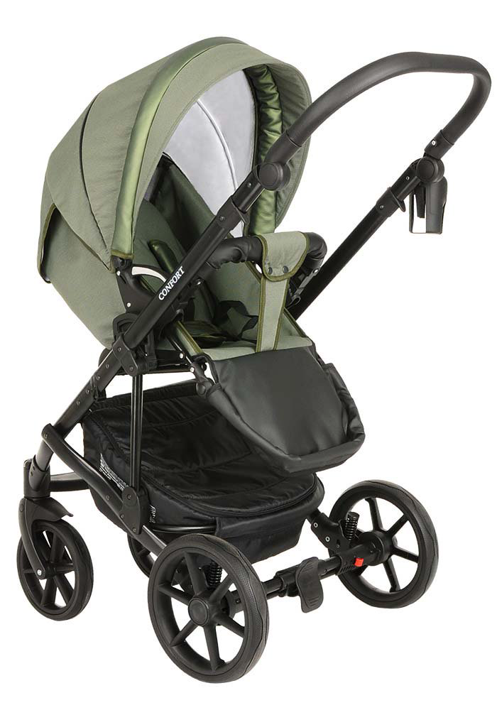 Коляска 2в1  Pituso Confort   Plus  Olive+Leather Olive Metallic купить,NaN