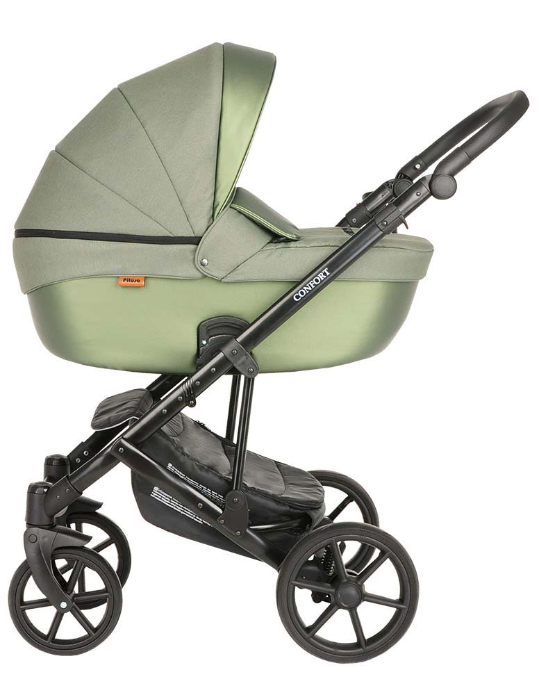 Коляска 2в1  Pituso Confort   Plus  Olive+Leather Olive Metallic купить,NaN
