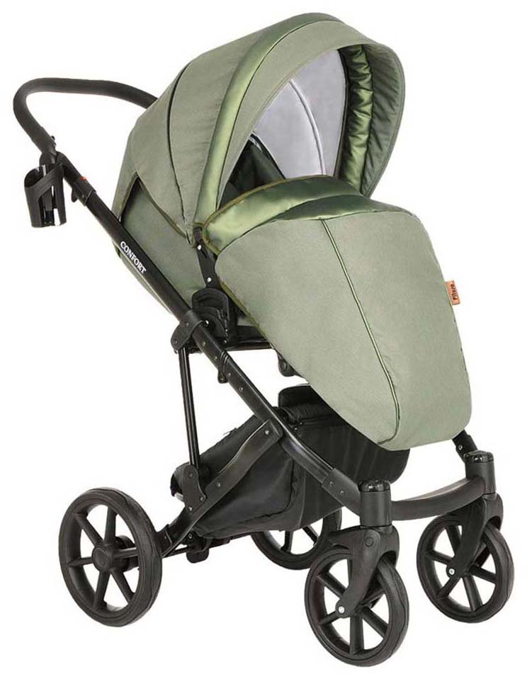 Коляска 2в1  Pituso Confort   Plus  Olive+Leather Olive Metallic купить,0