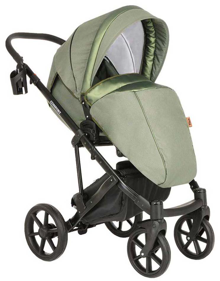 Коляска 2в1  Pituso Confort   Plus  Olive+Leather Olive Metallic купить,NaN