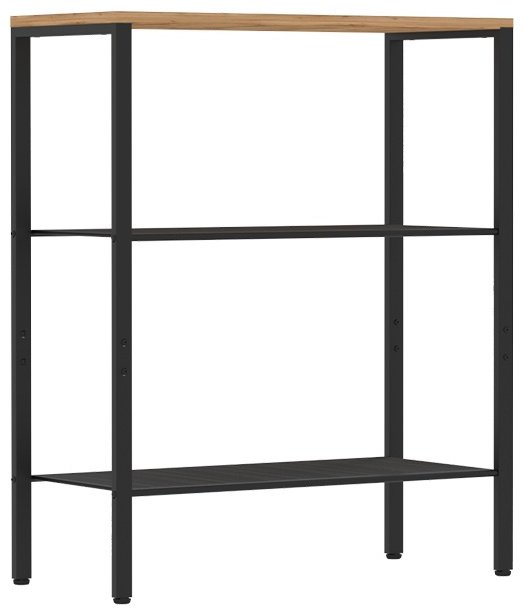Стеллаж ЗМИ, 67x30x81.5 см, черный купить,0