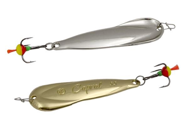Блесна зимняя Ecopro Capral 55мм 10гр Silver/Gold