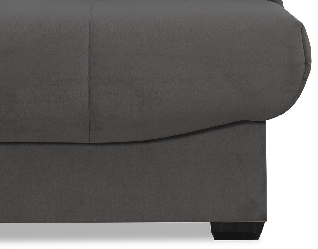 Диван АСМ Элегант Аккорд, 00054512, 192х130 см, обивка велюр, серый - ForteMarket Диван АСМ Элегант Аккорд, 00054512, 192х130 см, обивка велюр, серый купить,0