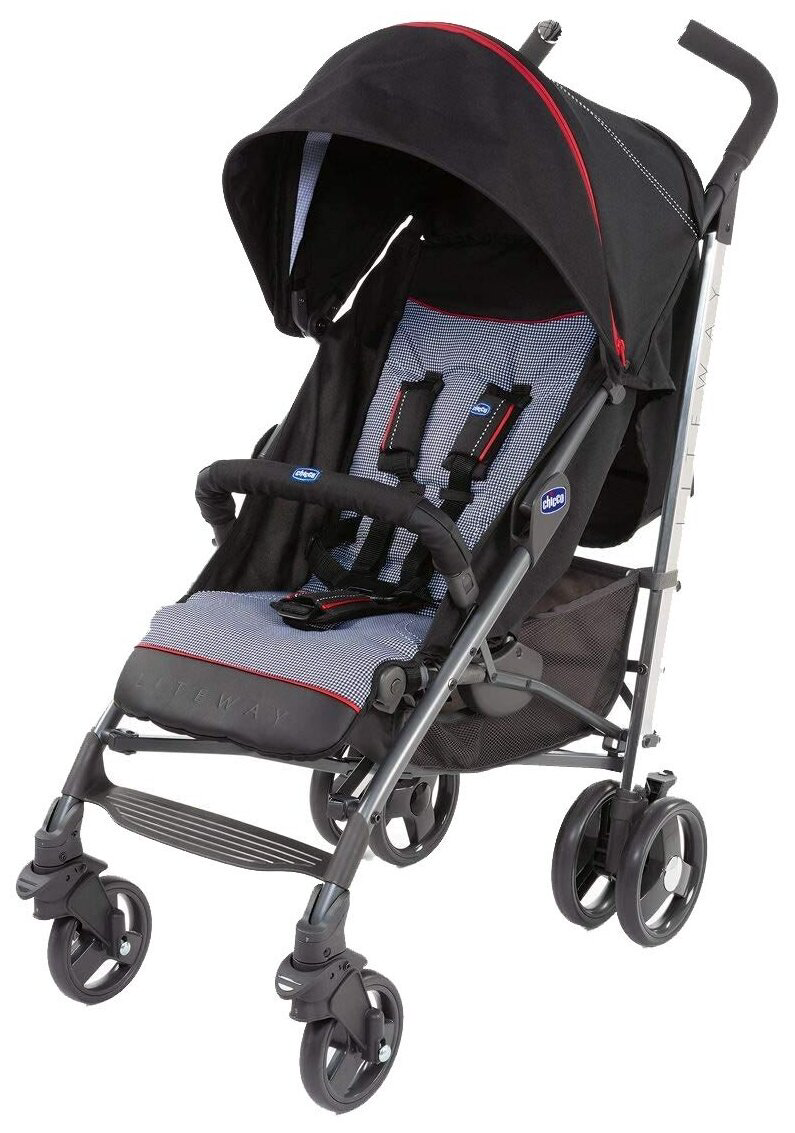 Коляска прогулочная Chicco Lite Way3 Top Pied Poule купить,NaN