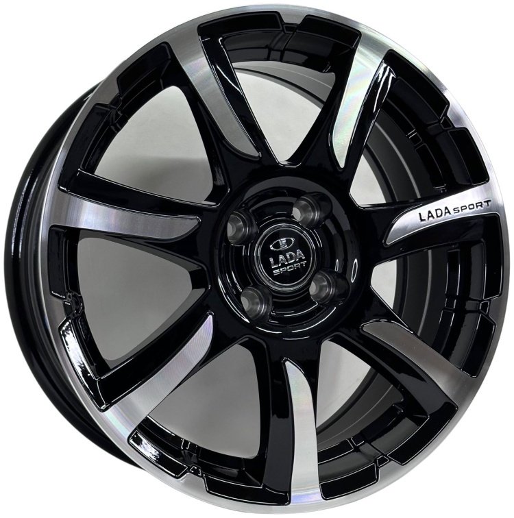 Top Grade Yixing Granta Sport 2 1182WW 6.5x16/4x98 D58.6 ET33 4 диска черный, серебристый купить,435000
