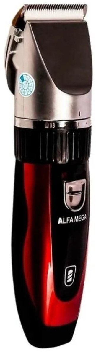 Alfa Mega машинка для стрижки AM-986 черный, красный