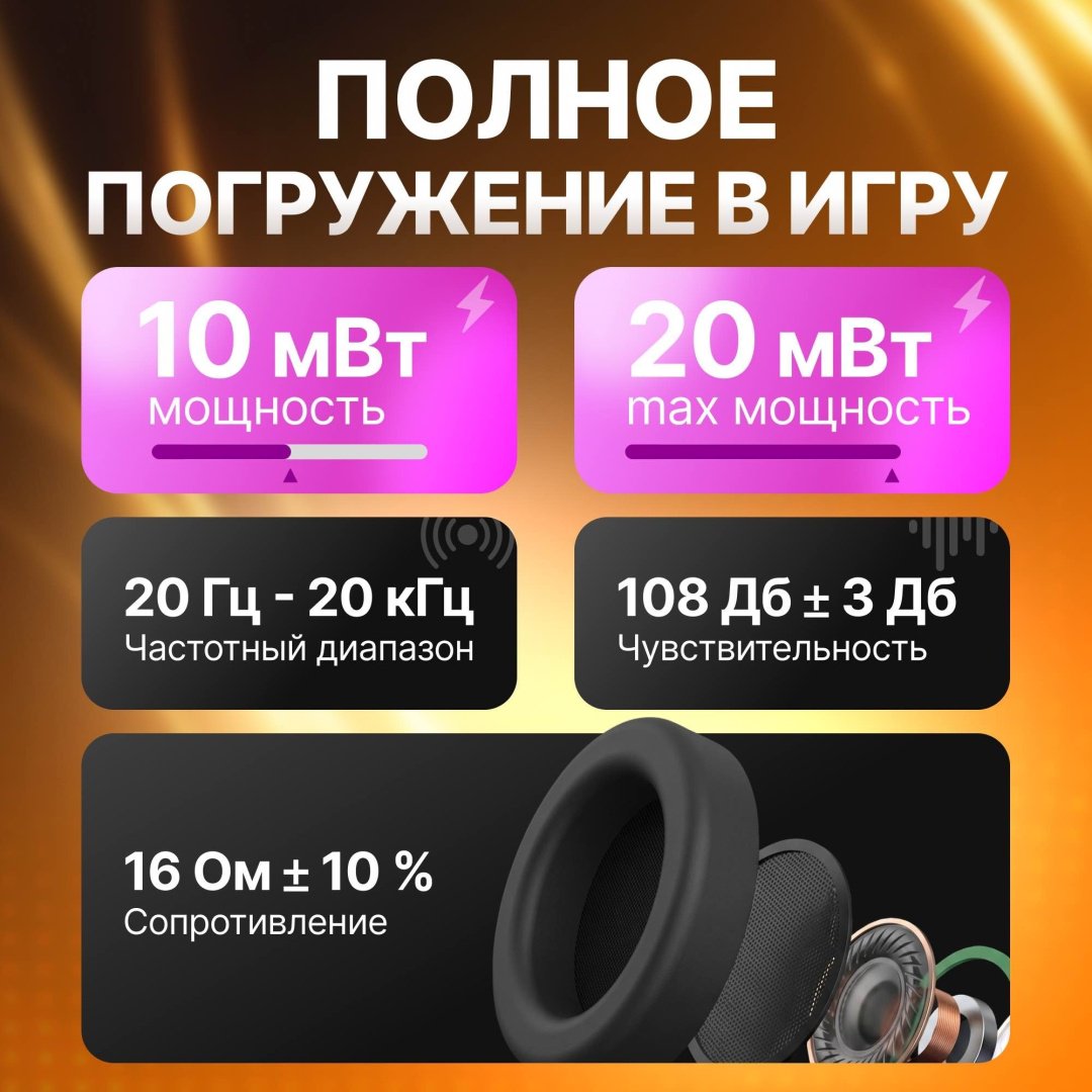 Наушники FaizFull FB48 черный
