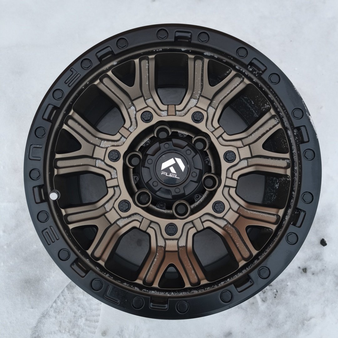 Wheels 1744 8x16/6x139.7 D110.1 ET0 4 диска черный, бронзовый купить,600000