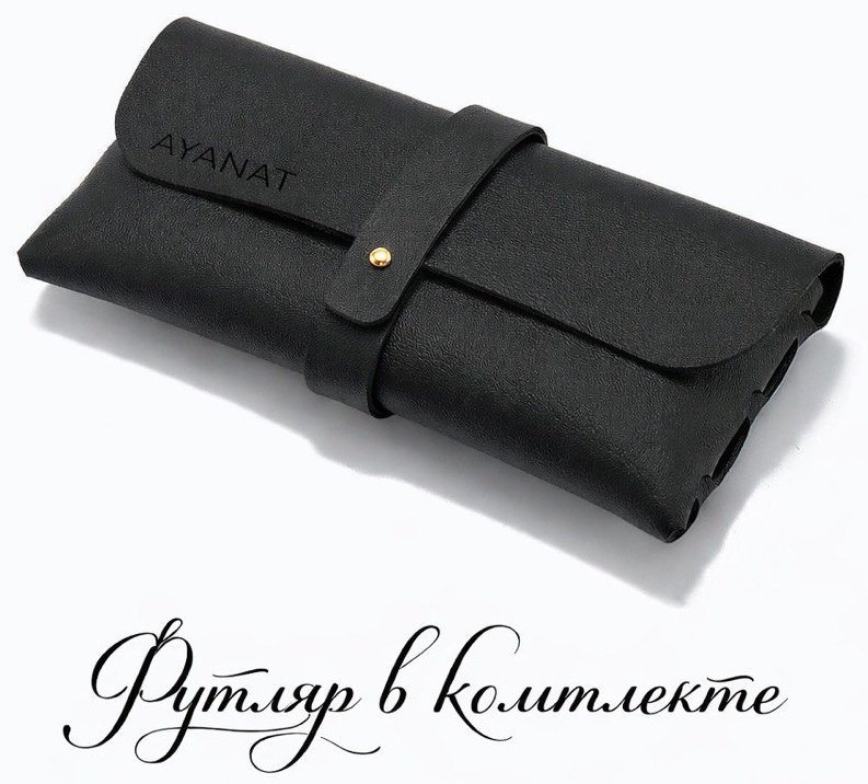 AYANAT солнцезащитные очки овальные однотонные