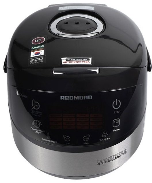 Мультиварка REDMOND RMC-M90 черный купить,45000