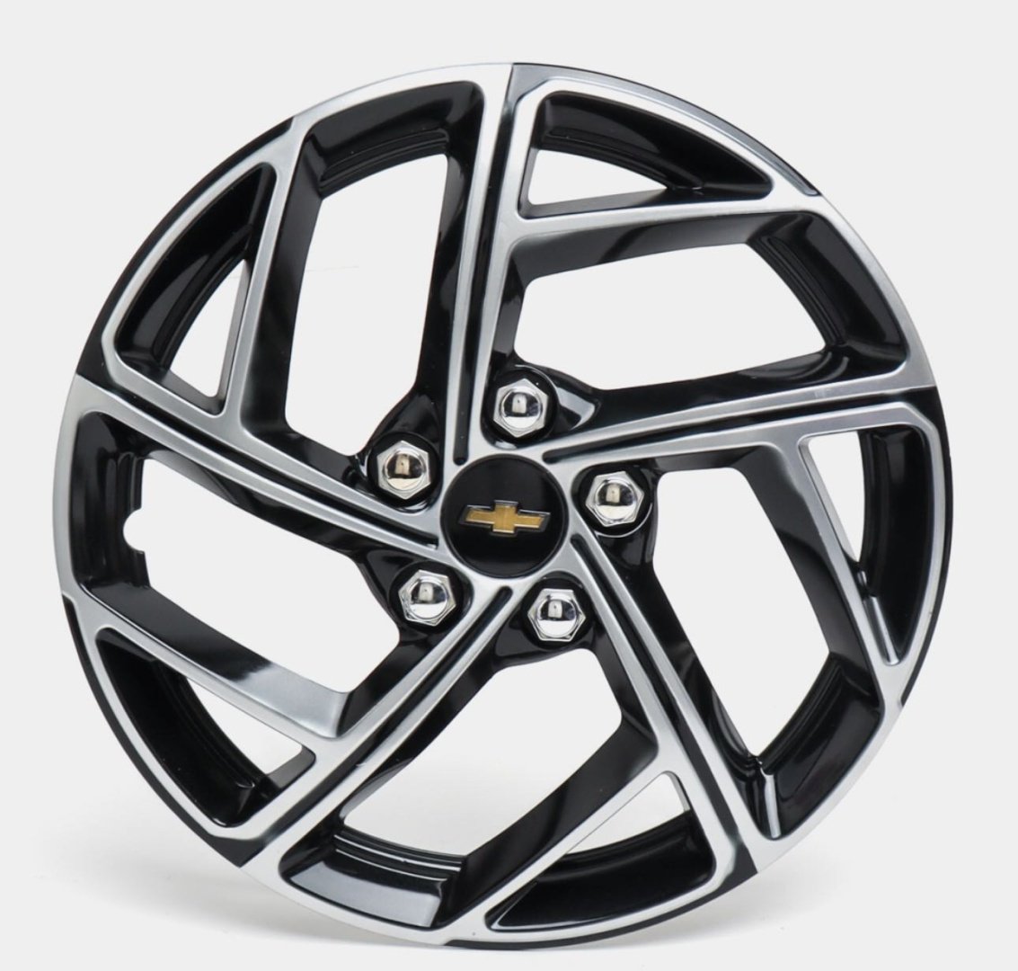 Chevrolet CHV0341 колпак 15 серебристый, черный 4 шт для легкового автомобиля купить,NaN